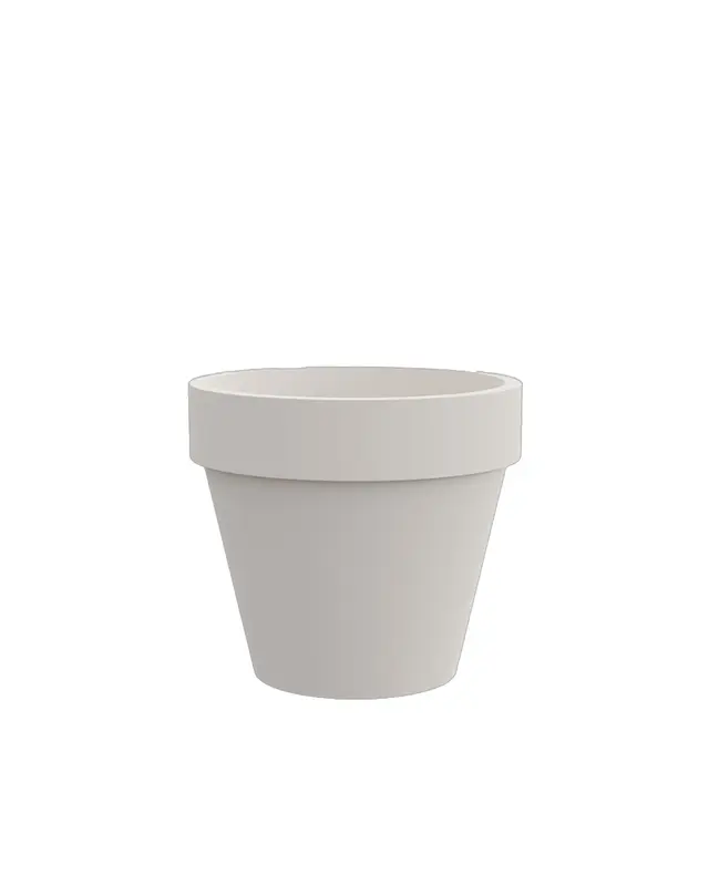 Standart One 40 Plastik Saksı Beyaz