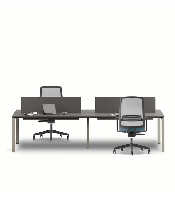 Steel Dörtlü Çalışma Masası Workstation