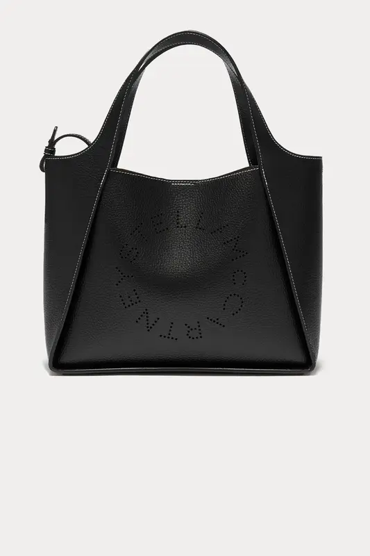 Stella Mccartney Logolu Medium Crossbody Çanta
