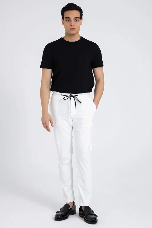 Tombolini Slim Fit Beli Lastikli Streç Pantolon