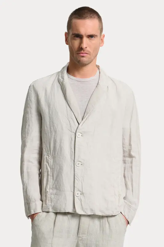 Transit Regular Fit Keten Ceket
