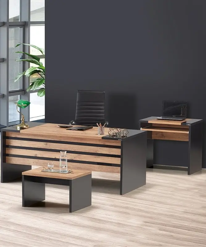 Trio Ofis ve Büro Yönetici Makam Takımı