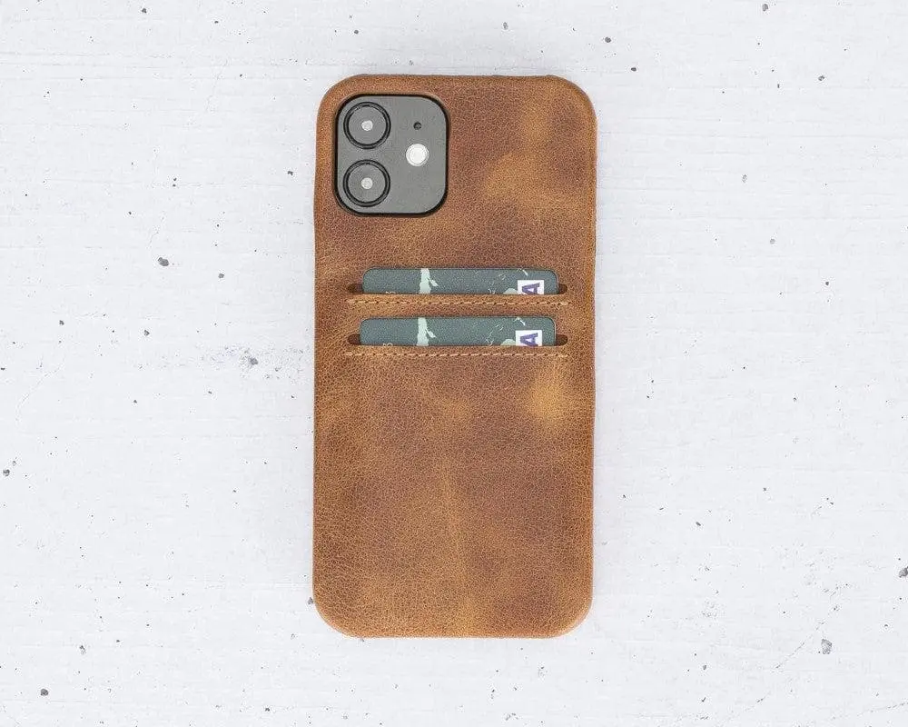 Ultra Cover iPhone 12 / 12 Pro Leather Case with Card Holder