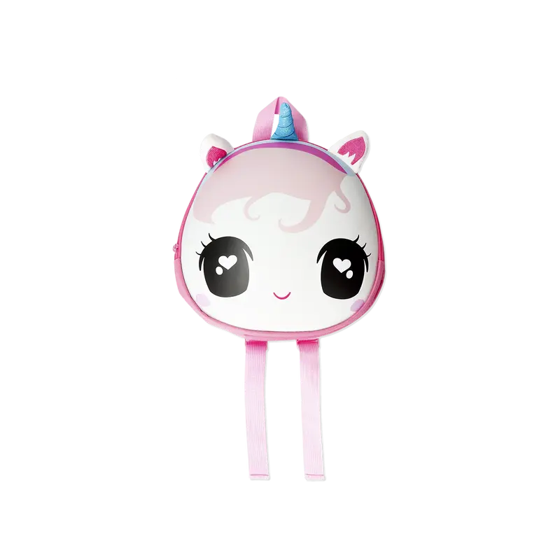 Unicorn Şeklinde Beyaz Sırt Çantası
