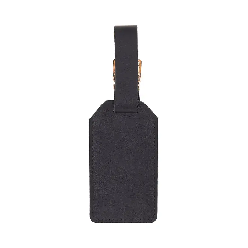 Uno Leather Luggage Tag
