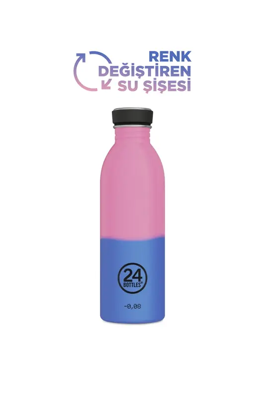 Urban Bottle Reactive Pink/Blue Paslanmaz Çelik Su Şişesi 500 ml