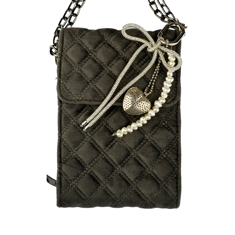 Velvet Whisper El Yapımı Örgü Dokulu Çanta Süsü – RopeCharm (Bag Charm) | Happyangels