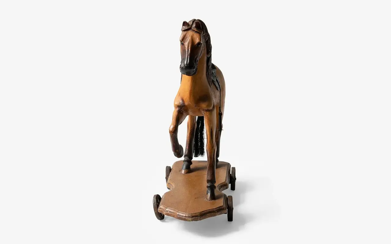 Vintage Tekerlekli At