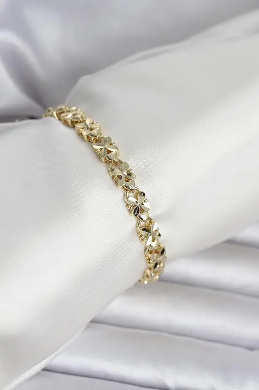 Xuping Kelebek Model Gold Renk Kadın Bileklik
