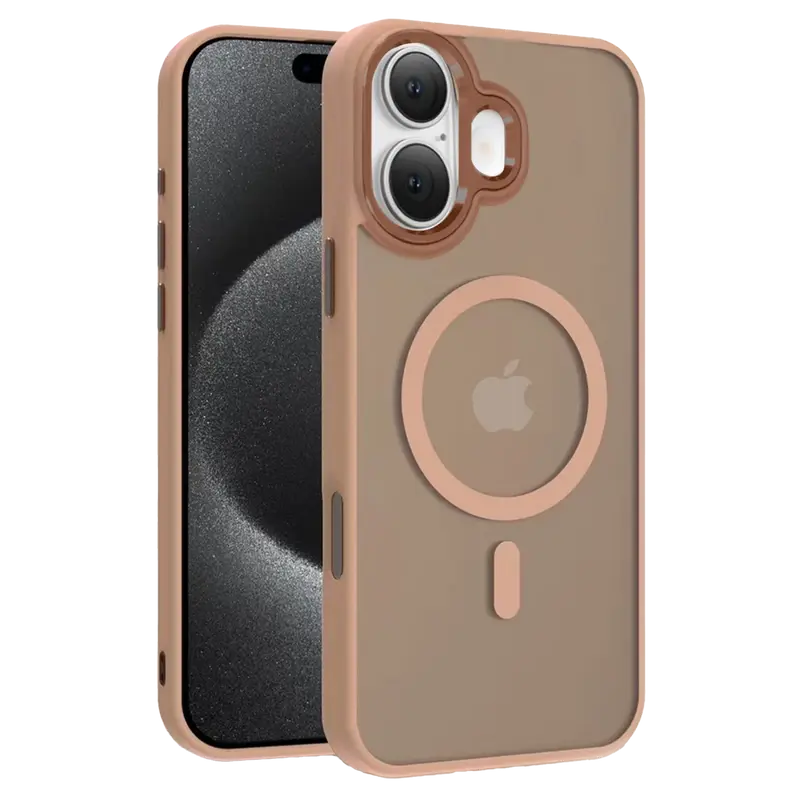 Yesido iPhone 16 Plus PC13 Tazz Magsafe Kapak - Çöl Titanyum