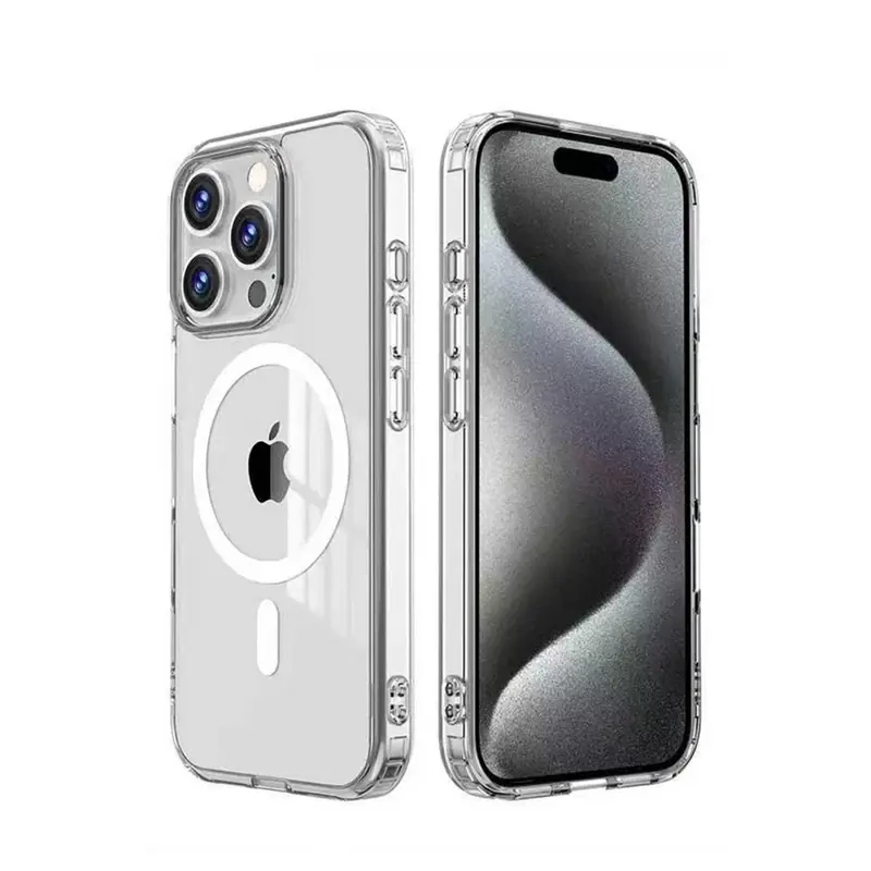 Yesido iPhone 16 Pro Max PC03 Ace Şeffaf Magsafe Kapak - Şeffaf