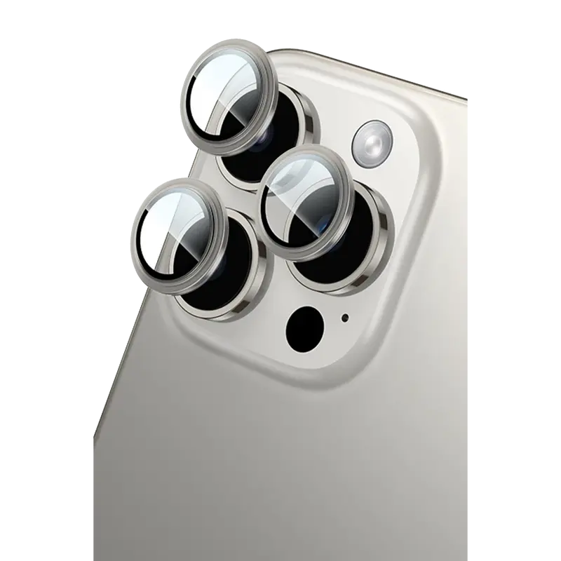Yesido iPhone 16 Pro Max WB52 Metal Kamera Lens - Gümüş