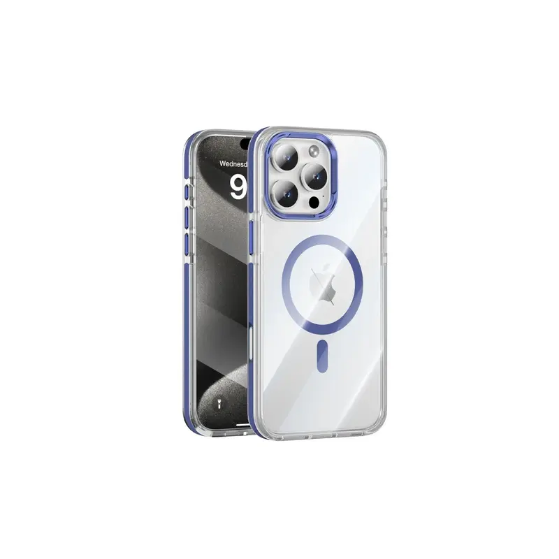 Yesido iPhone 16 Pro PC08 Izzy Magsafe Kapak - Lacivert
