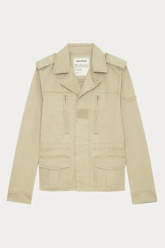 Zadig & Voltaire Logolu Cep Detaylı Ceket