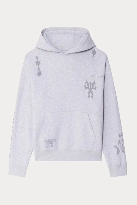 Zadig & Voltaire Relaxed Fit Şardonlu Kapüşonlu Sweatshirt